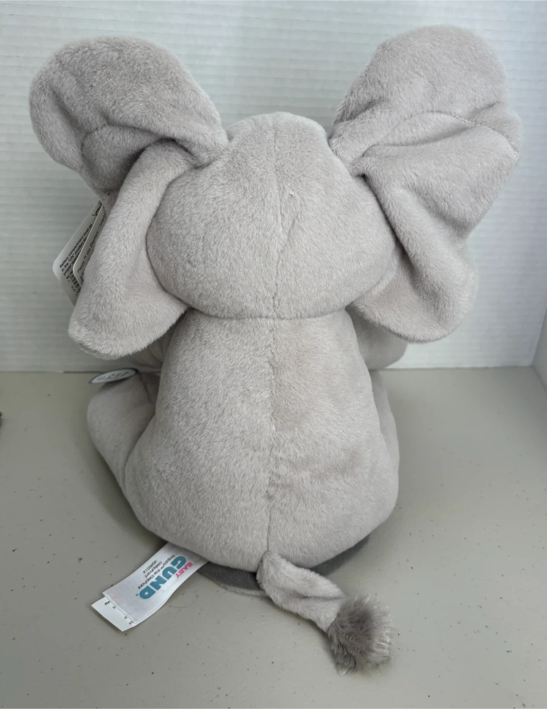 Baby GUND Flappy the Elephant plush toy - photo 3