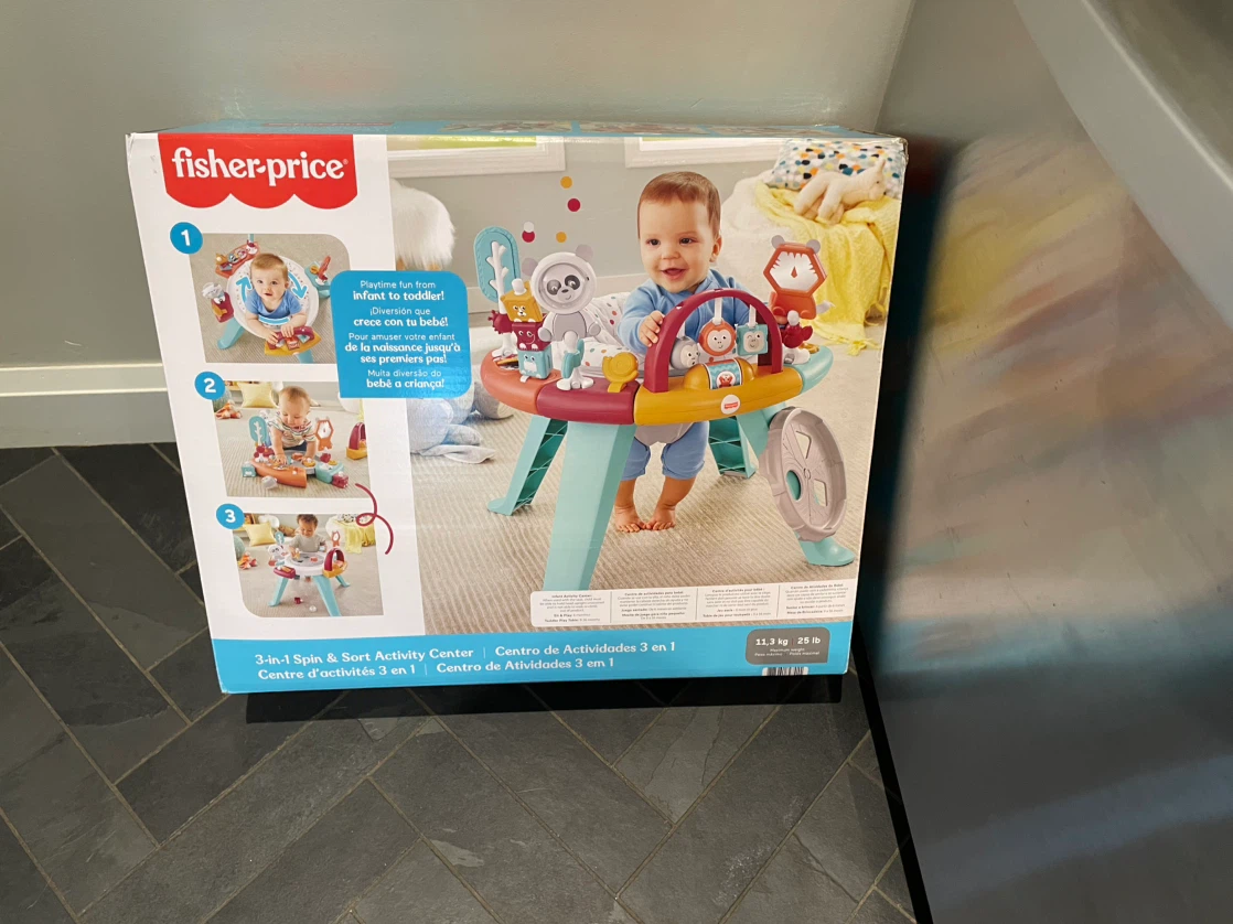 Fisher-Price 3-in-1 Spin & Sort Activity Center - photo 5