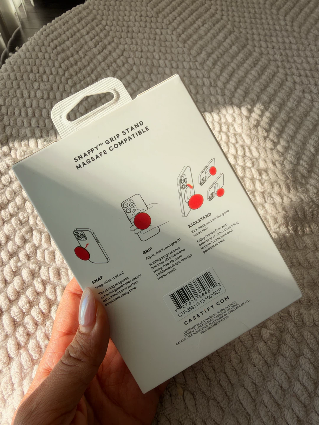 Casetify Snappy Grip Stand - photo 2