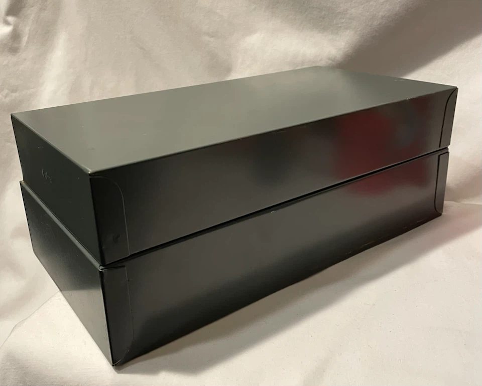 Oxford Metal Index Card File Box for 3x5” Cards