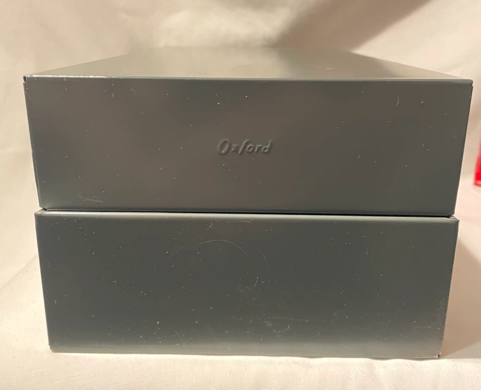 Oxford Metal Index Card File Box for 3x5” Cards - photo 2