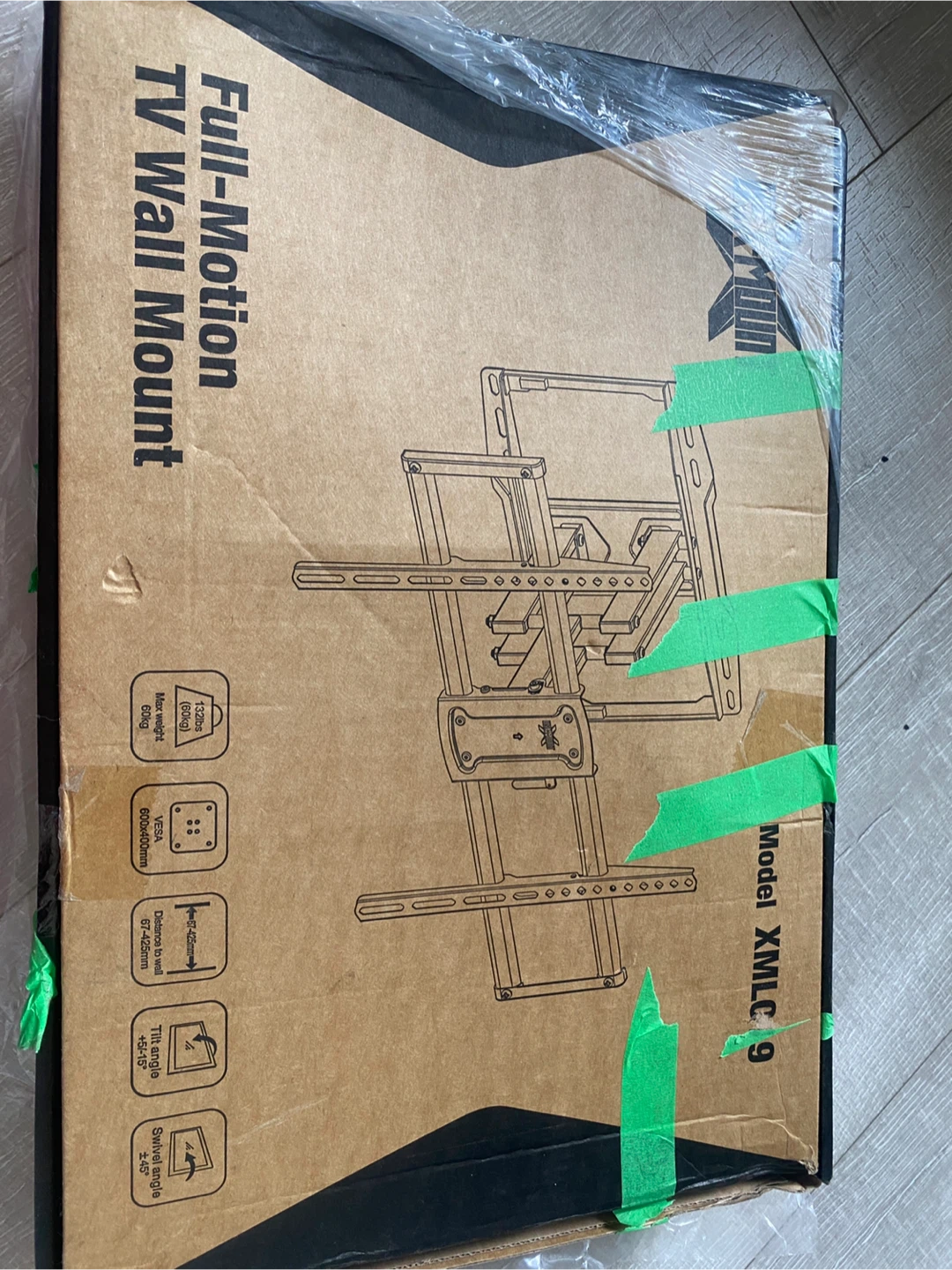 X-Mount Full-Motion TV Wall Mount Model XML019