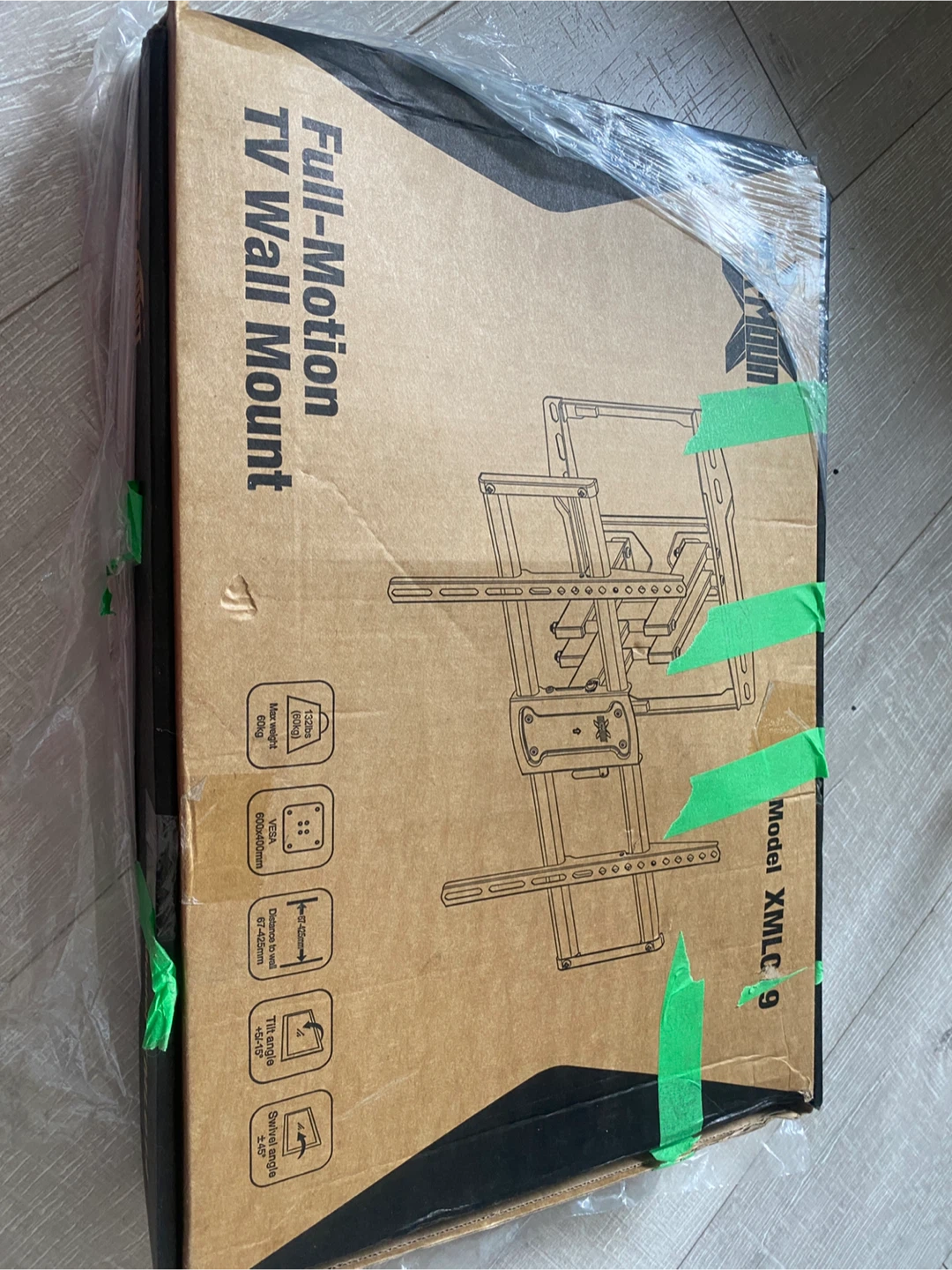 X-Mount Full-Motion TV Wall Mount Model XML019 - photo 3