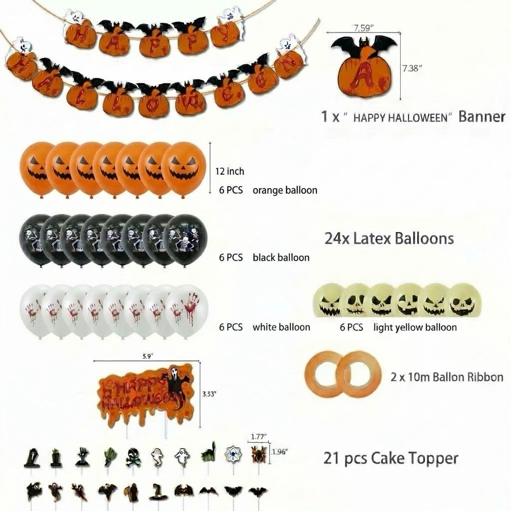 Halloween Party Decoration Set - photo 5