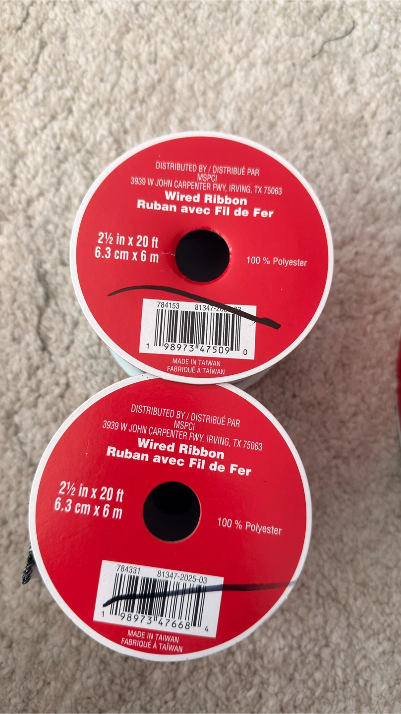 Set of 3 Wired Ribbons - photo 2