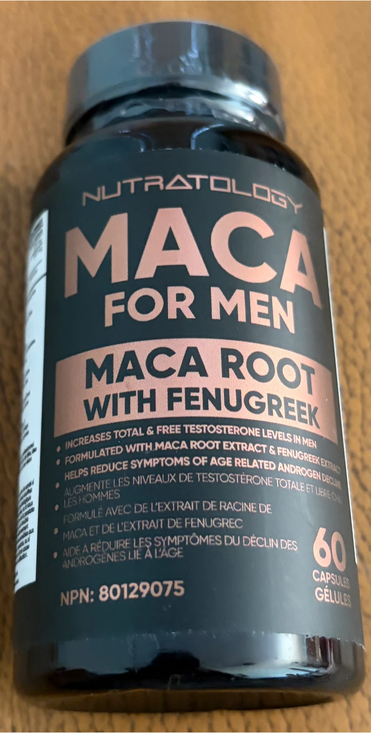 Nutratology Maca for Men Supplement