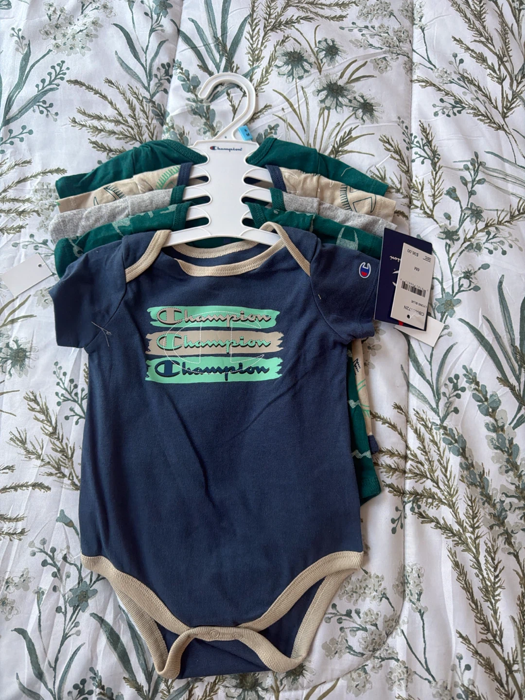 Champion Baby Bodysuits 3-Pack