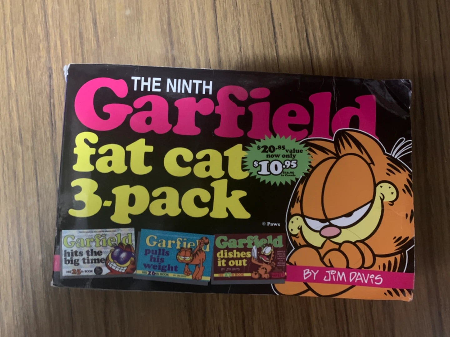 The Ninth Garfield Fat Cat 3-Pack Book Set