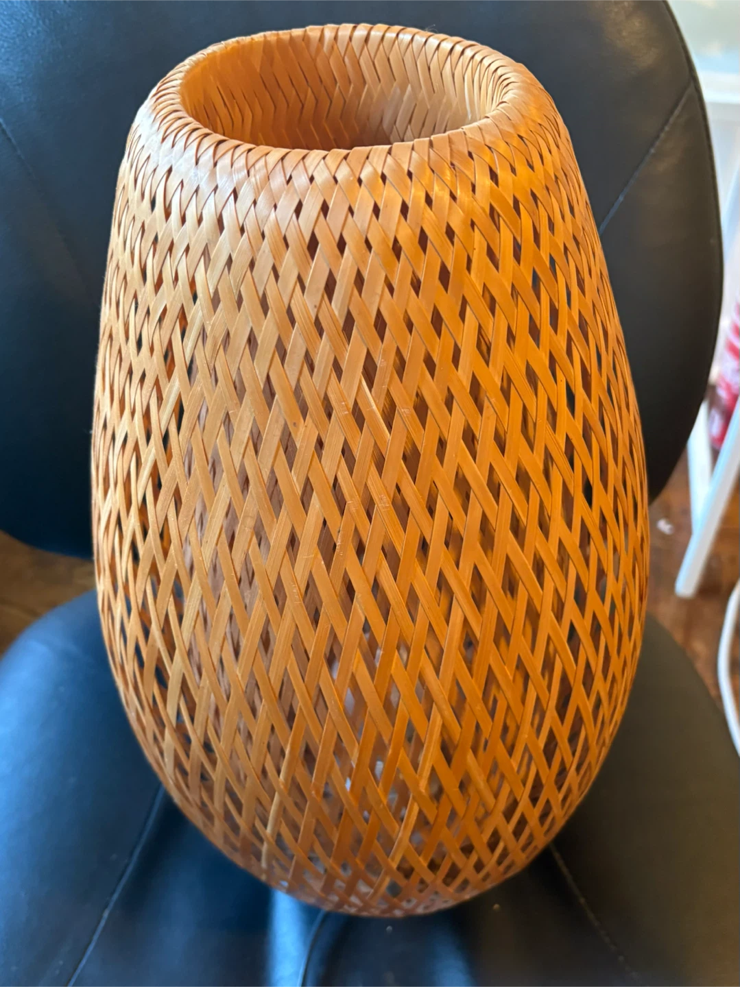 IKEA Knixhult Bamboo Table Lamp