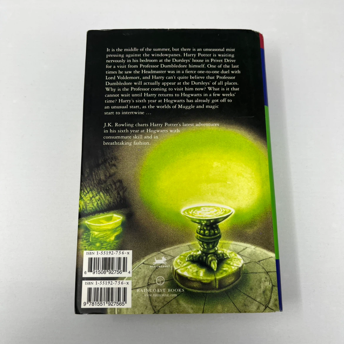 Harry Potter and the Half-Blood Prince Hardcover - photo 2