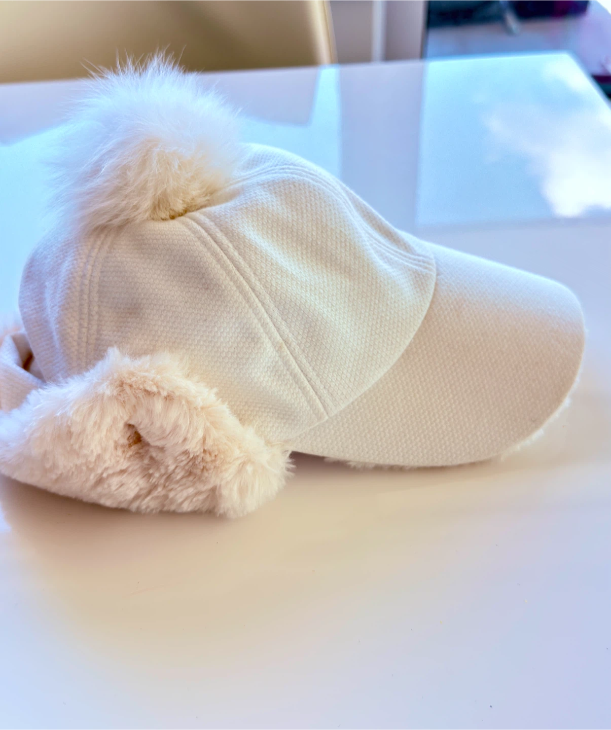 Descente Winter Baseball Cap with Fur Earflaps - photo 2