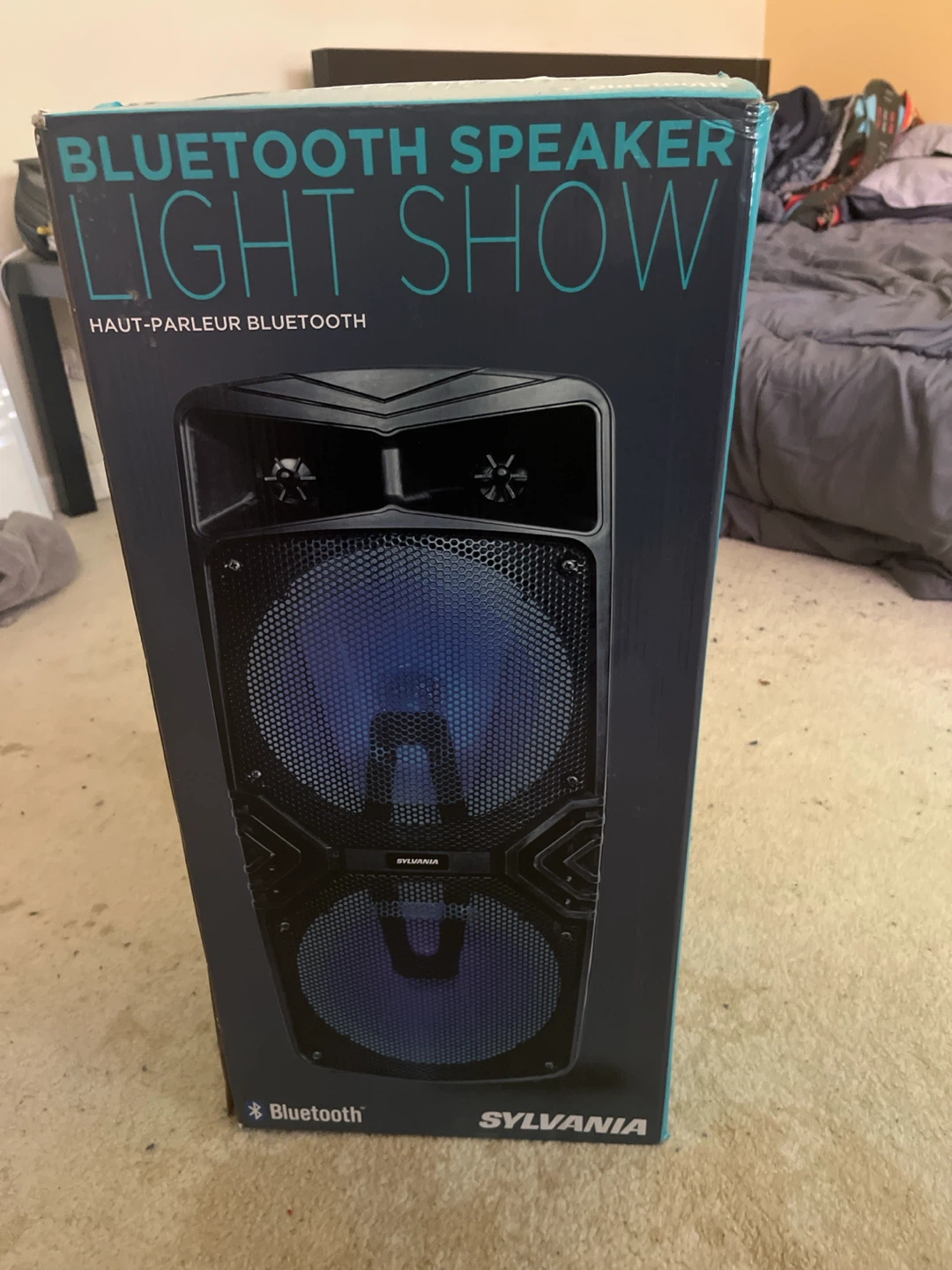 Sylvania Bluetooth Speaker with Light Show