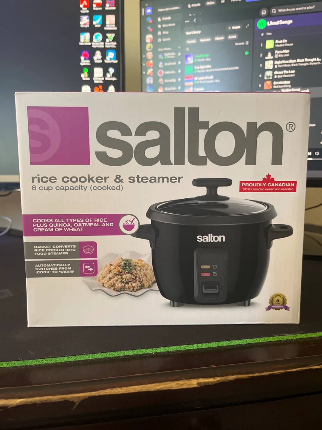 Salton Rice Cooker & Steamer