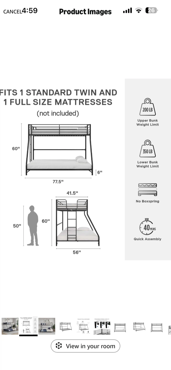 Bunk bed