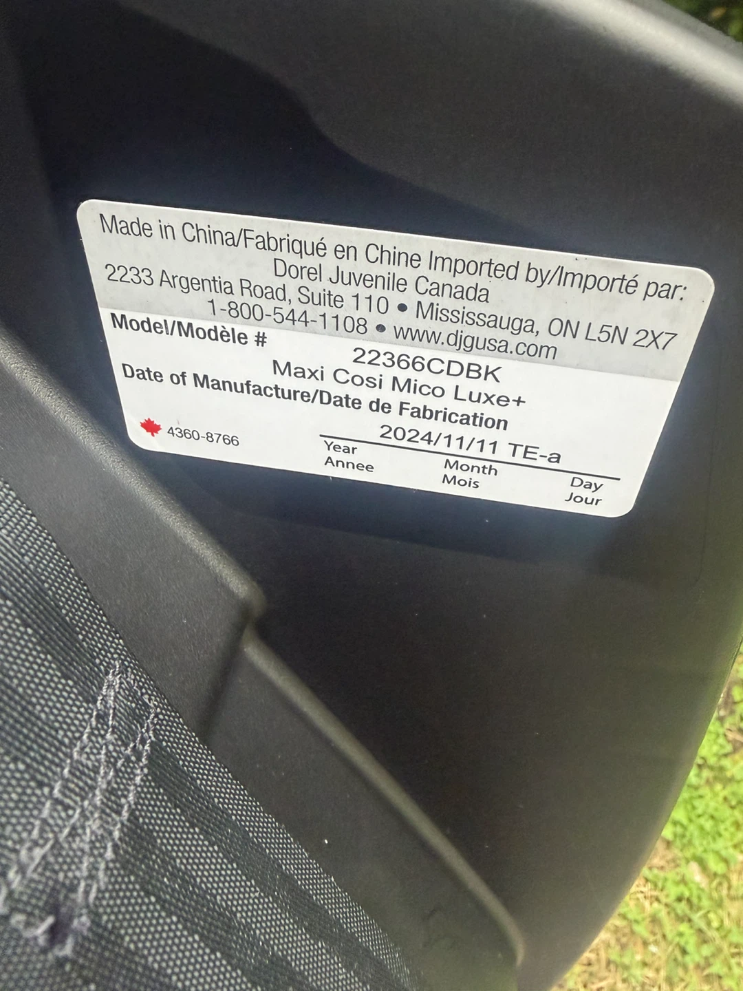 Maxi-Cosi Micro Luxe+ Infant Car Seats - photo 4