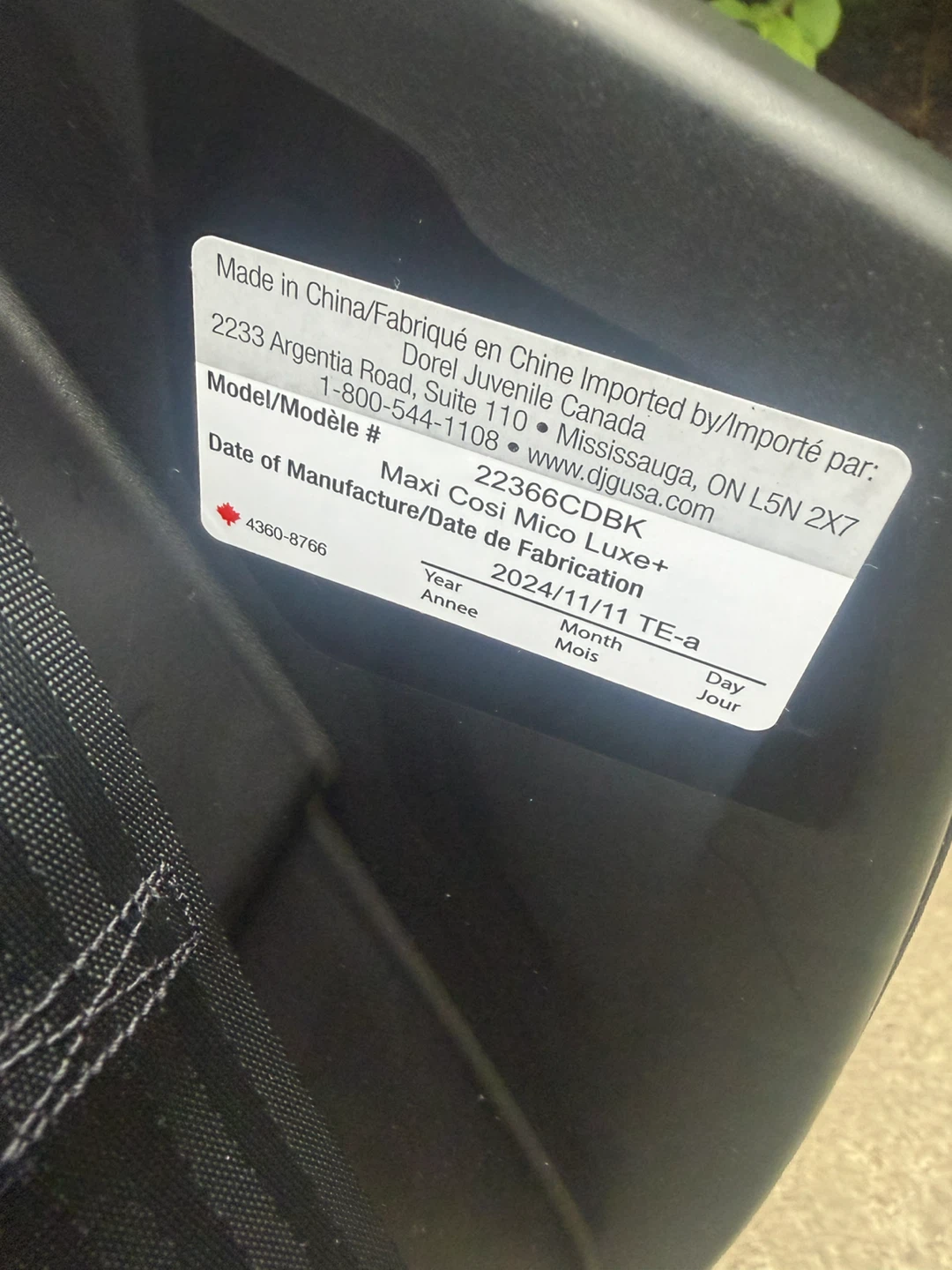 Maxi-Cosi Micro Luxe+ Infant Car Seats - photo 5