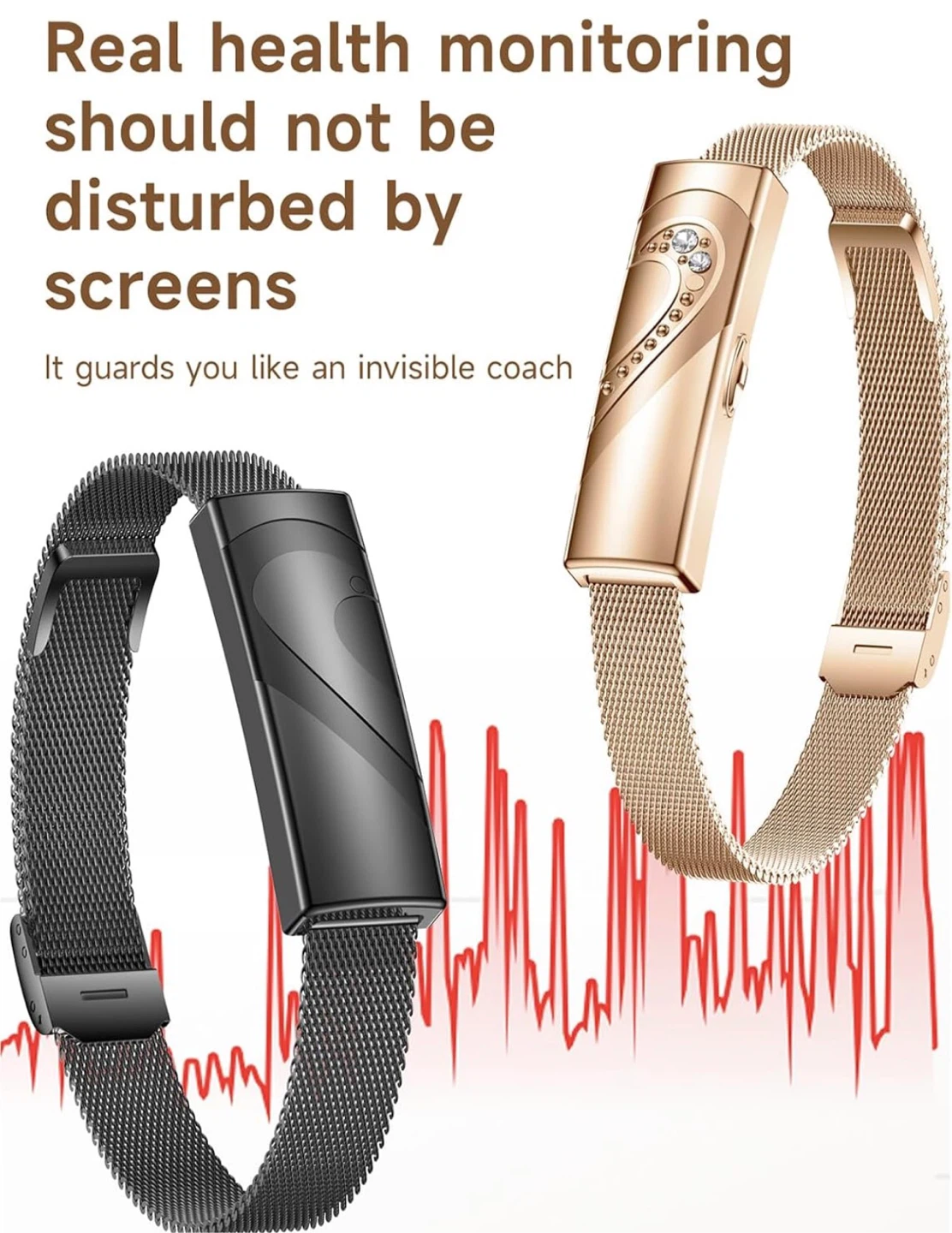 Smart Activity Tracker Bracelet Pair - photo 3