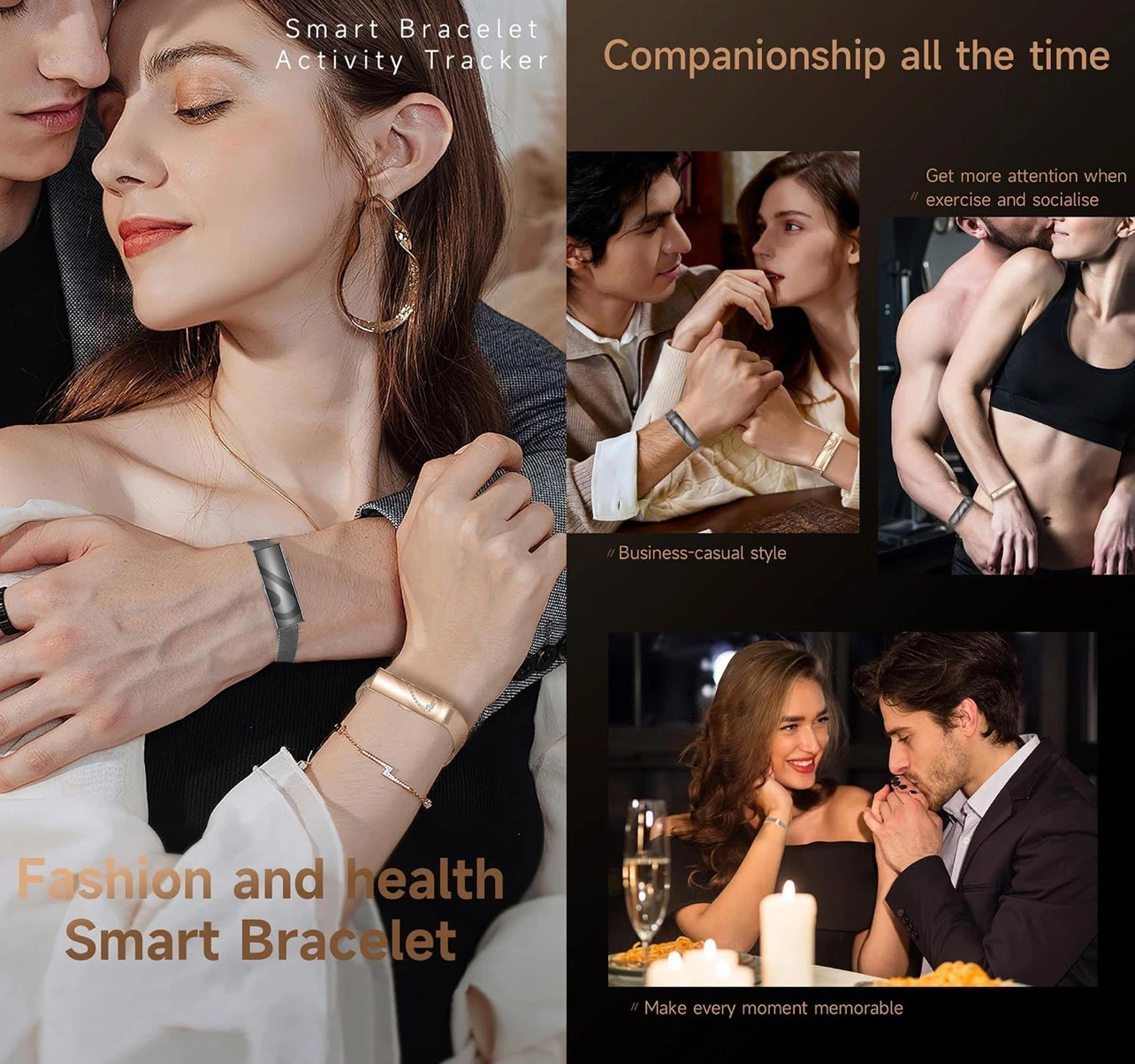 Smart Activity Tracker Bracelet Pair - photo 5