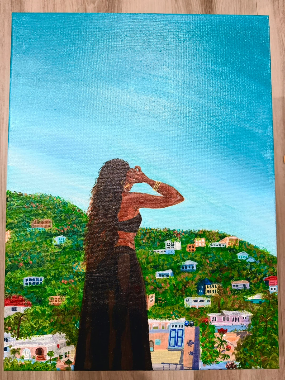 Original Acrylic Landscape Painting Wall Art - photo 3