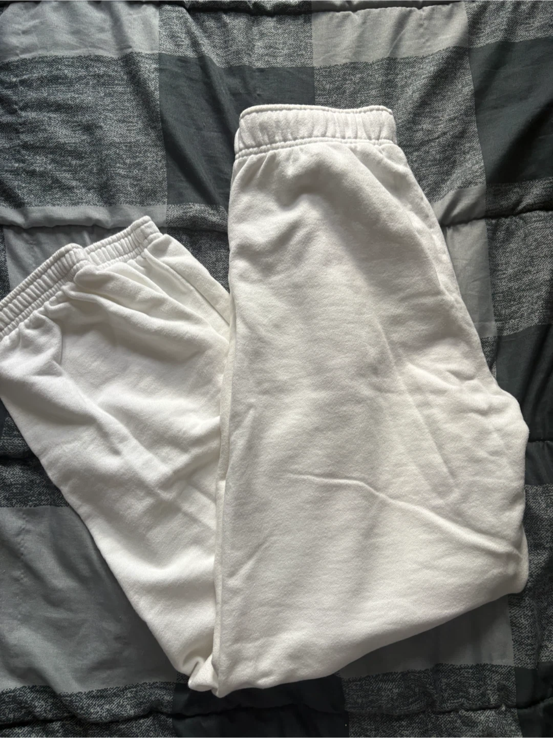 TNA Sweatfleece Mega Fit Joggers White - photo 2