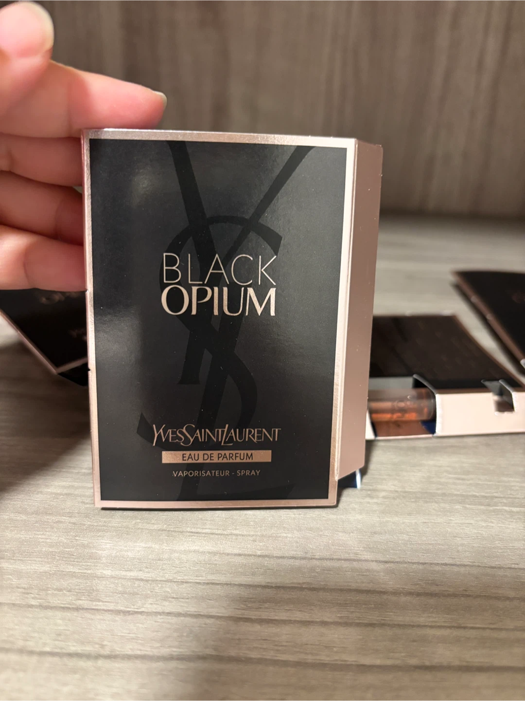 YSL Black Opium Perfume Samples 1.2ml x 5 (6ml total) - photo 2