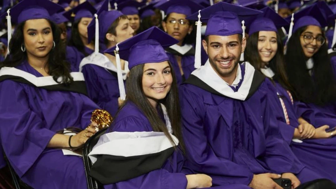 Hunter College Graduation Cap and Gown