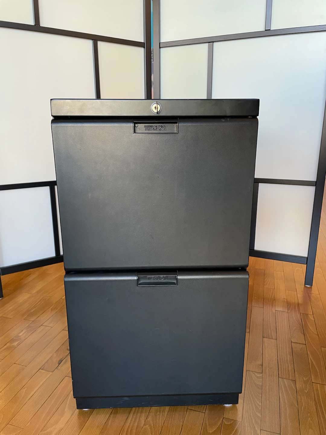 Metal 2-Drawer Filing Cabinet - photo 2