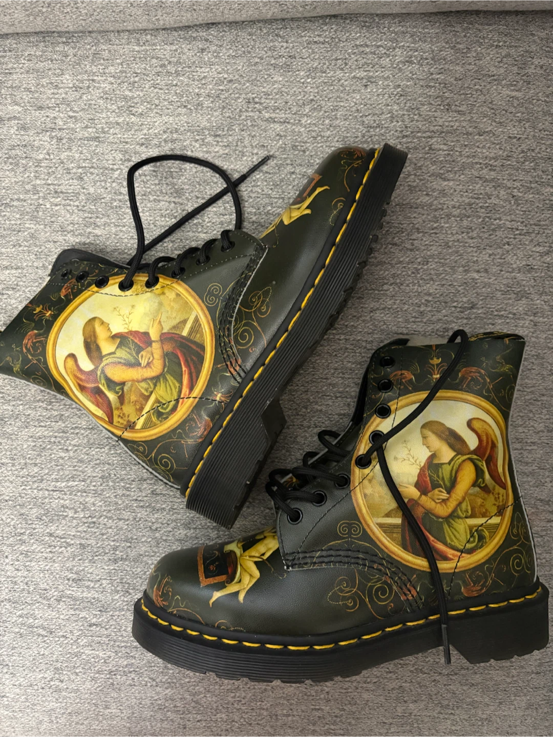 Dr. Martens Pascal Angel Print Boots