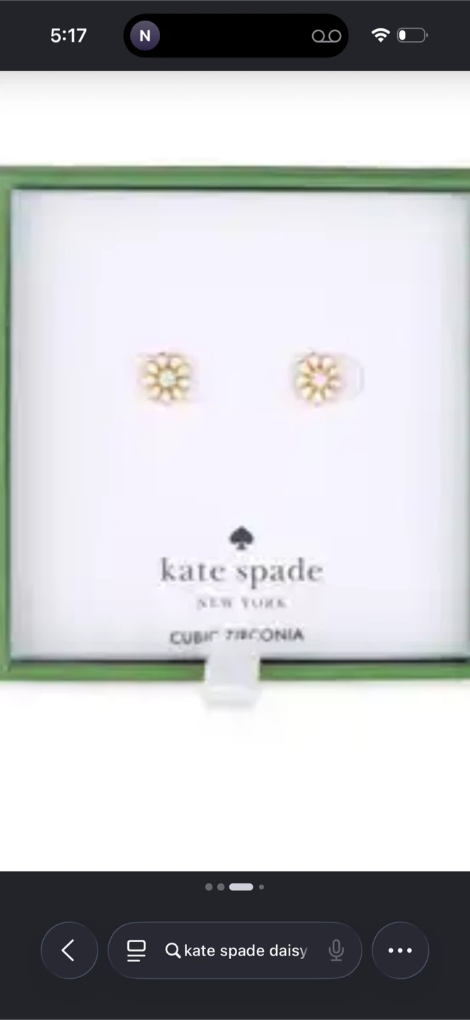Kate Spade Daisy  Earrings
