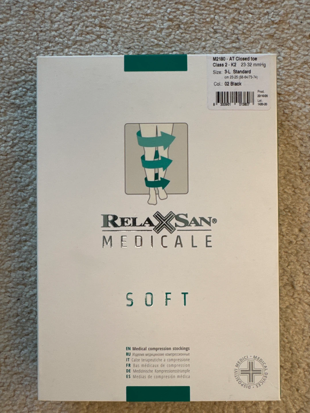 RelaxSan Medical Soft Compression Stockings - photo 2