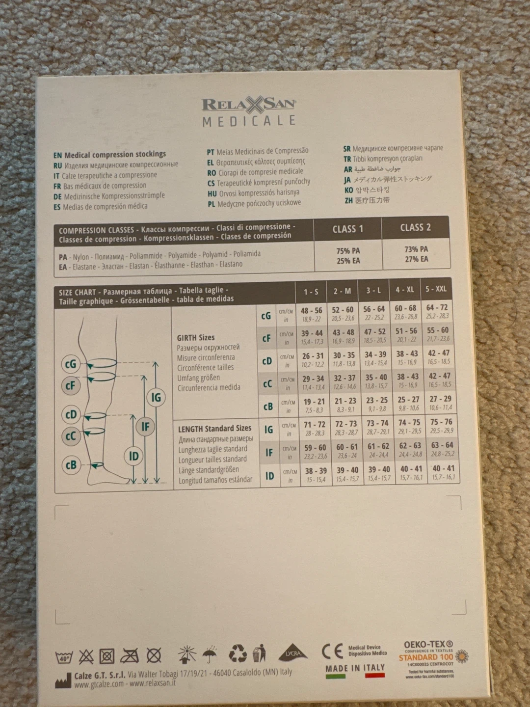 RelaxSan Medical Soft Compression Stockings - photo 3