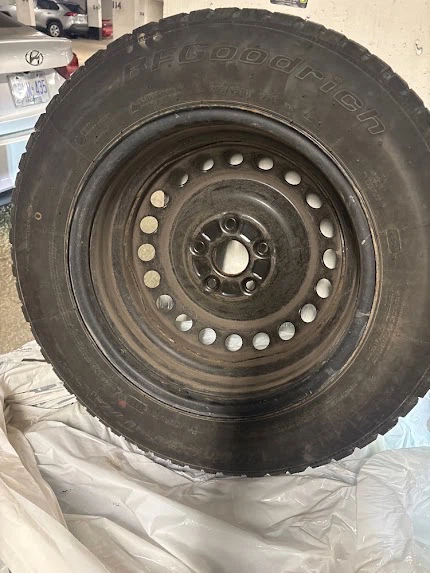 205/65R16 Winter Tires w/ Rims for Toyota Camry - photo 4