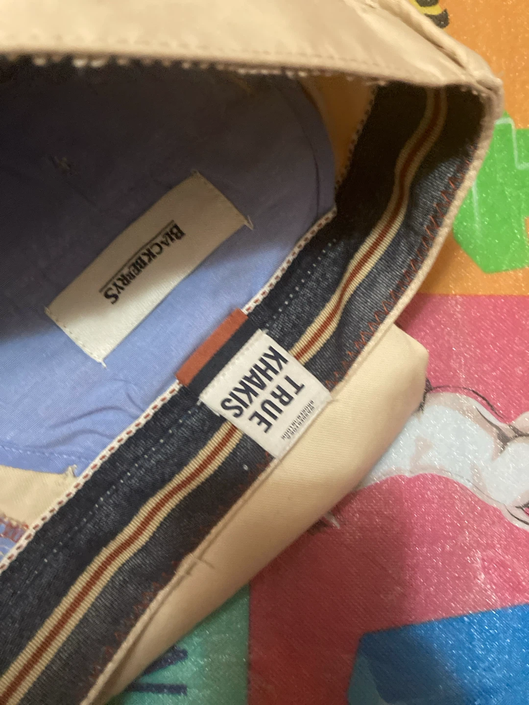 Blackberrys True Khakis Tan Trousers - photo 3