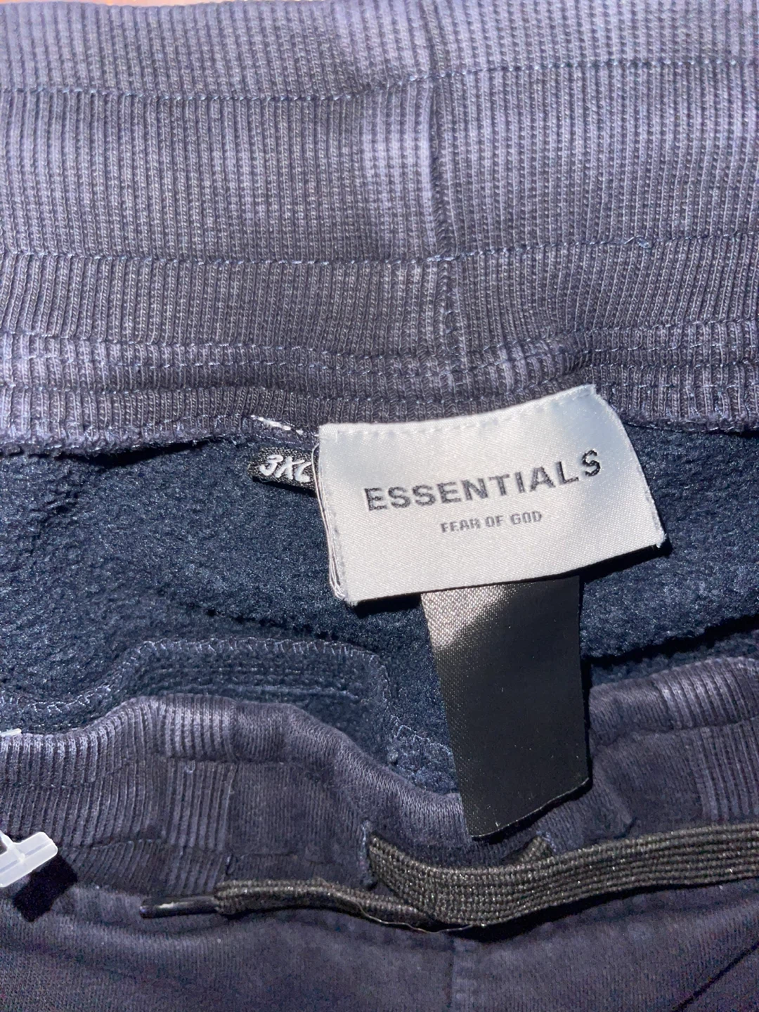 Fear of God Essentials Sweatpants Navy - photo 4