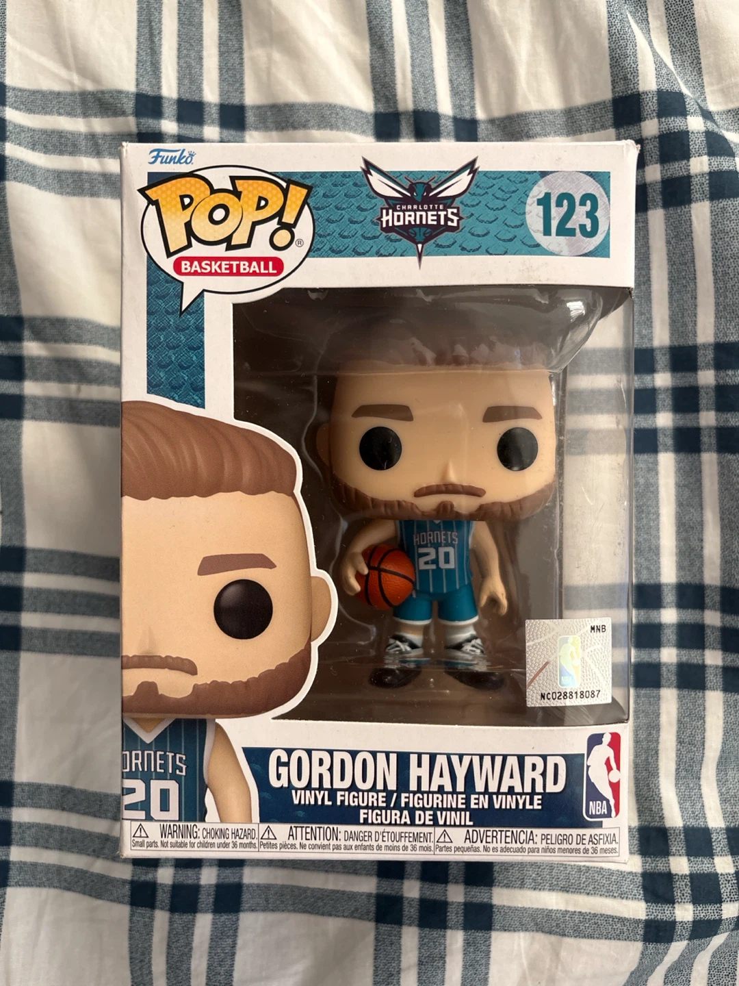 Funko Pop Basketball Gordon Hayward 123