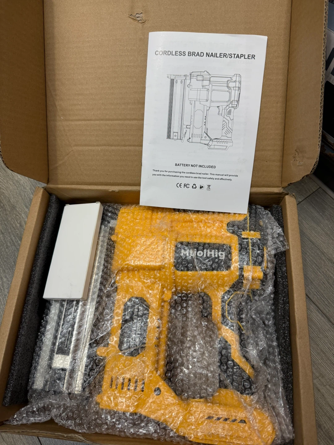 MtiolHig 20V Cordless Brad Nailer/Stapler - photo 5