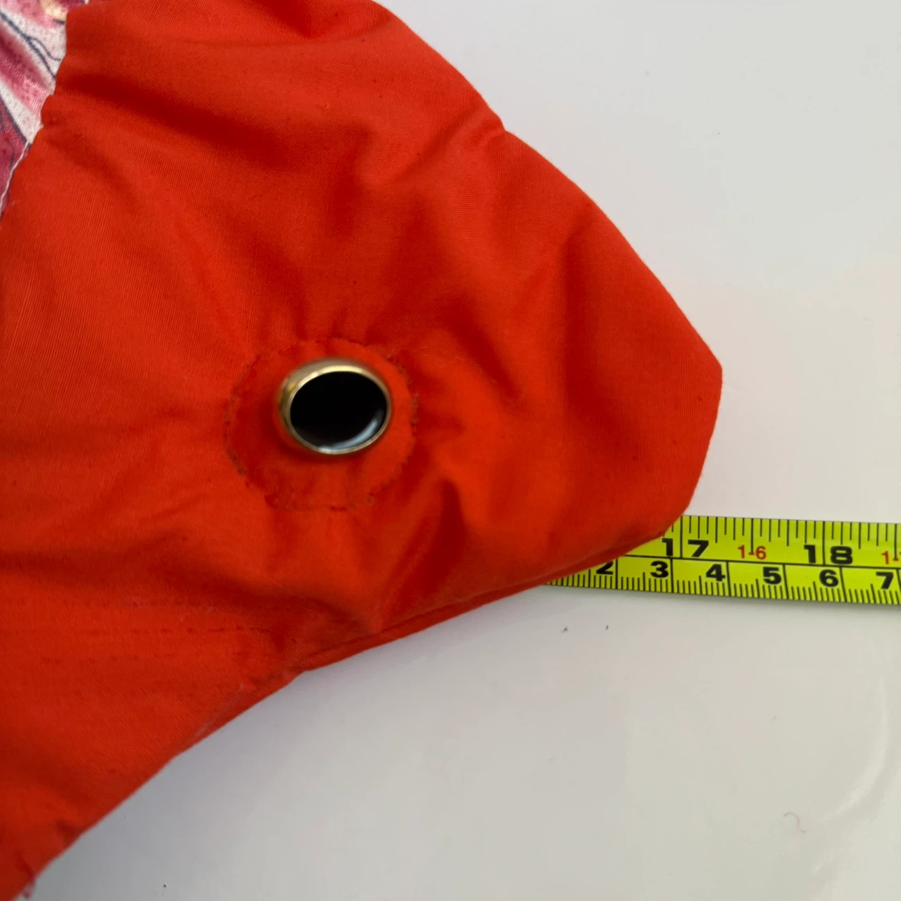 Handmade Fabric Fish Pillow Floral Quilted Decor VTG 17x11" - photo 2