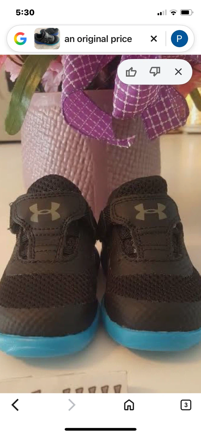 Runners toddler under Armour size 8 - photo 4