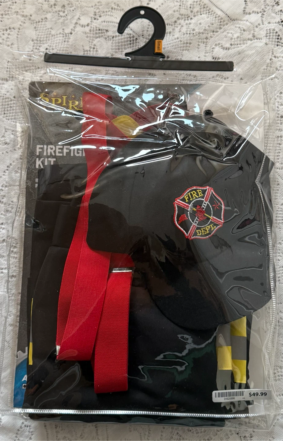 Halloween Men’s  Firefighter Kit Costume (Small-Like 🆕) - photo 2