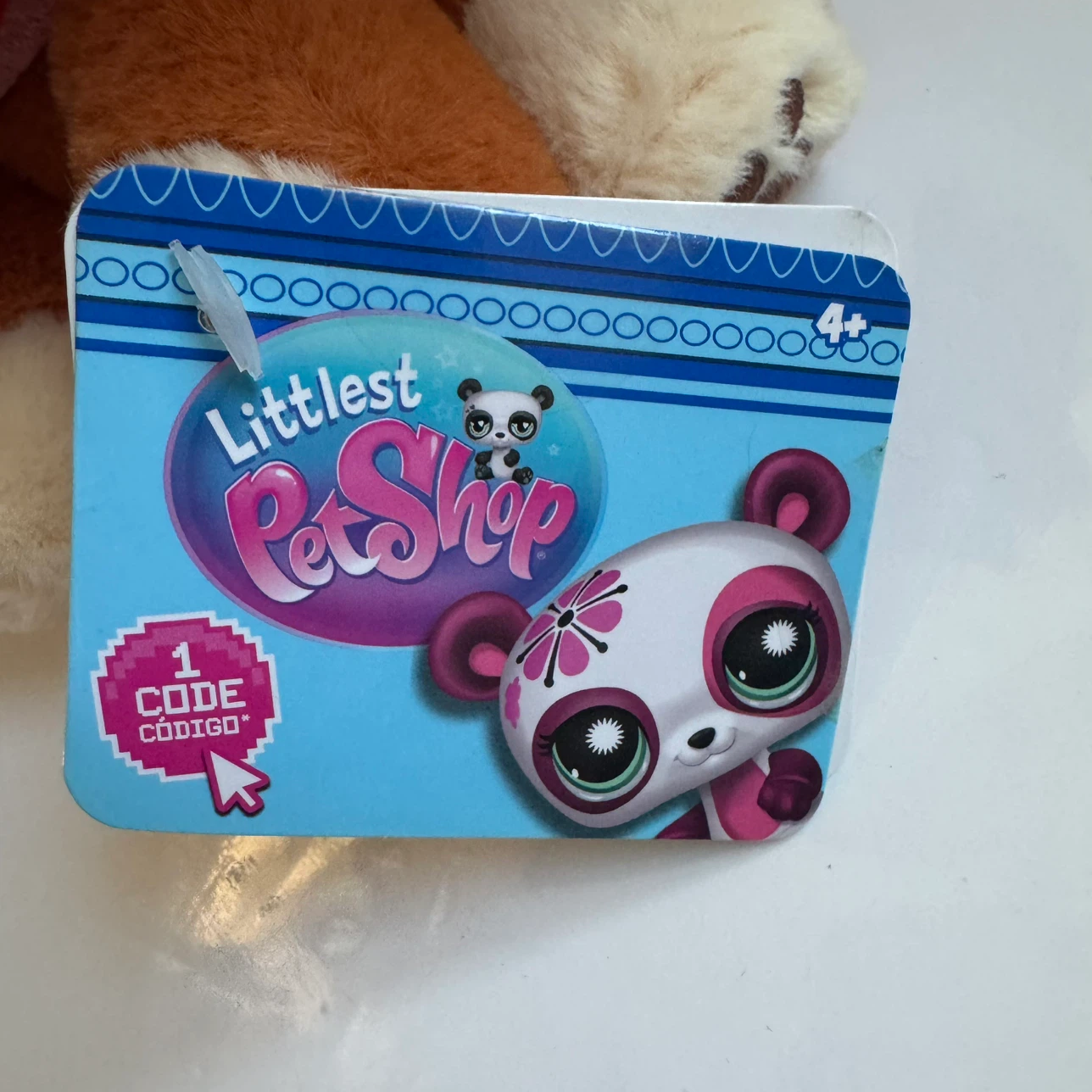 NWT Littlest Pet Shop Brown Puppy Plush with CODE - photo 2