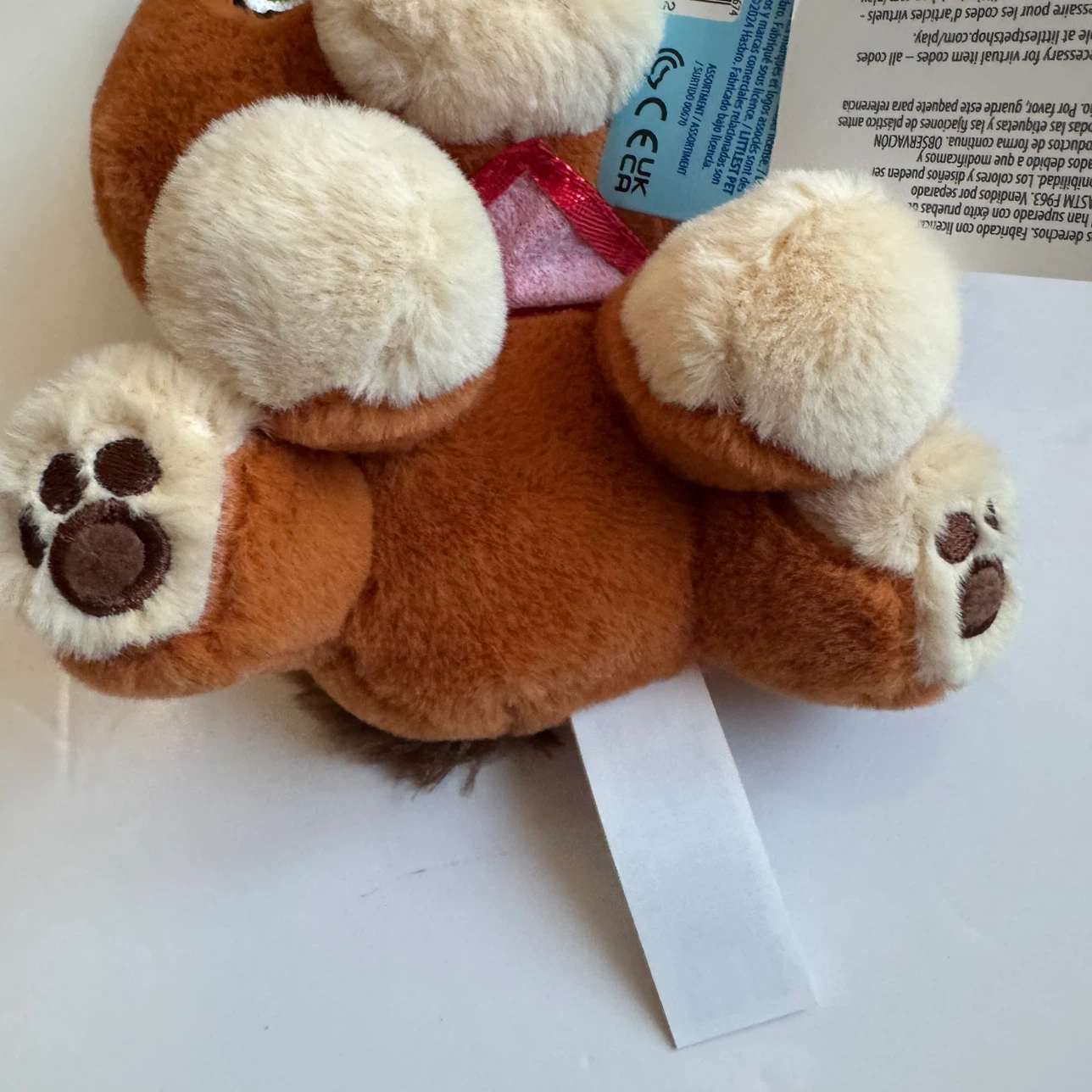 NWT Littlest Pet Shop Brown Puppy Plush with CODE - photo 5