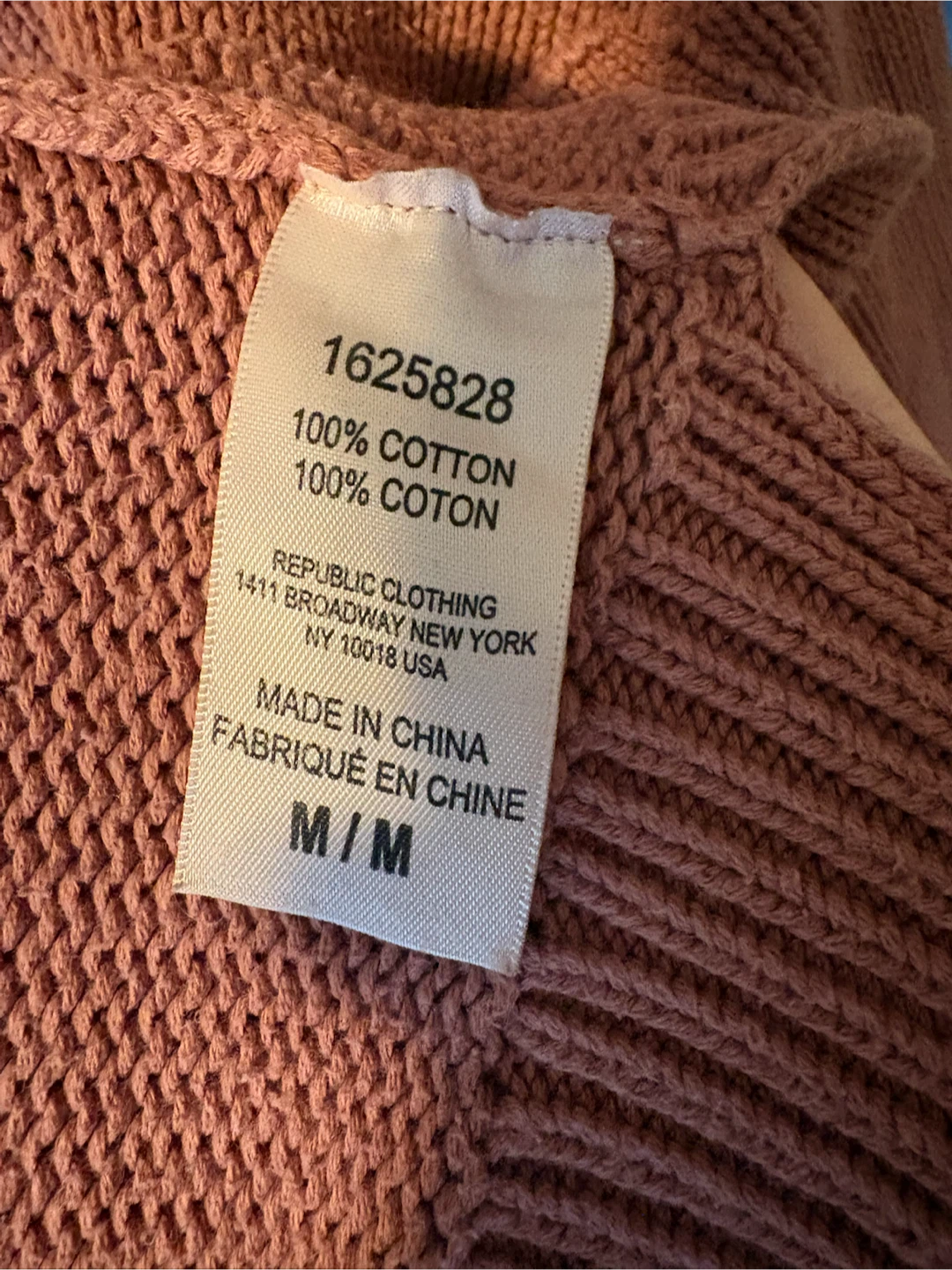 Republic Clothing Dusty Rose Knit Sweater - photo 2