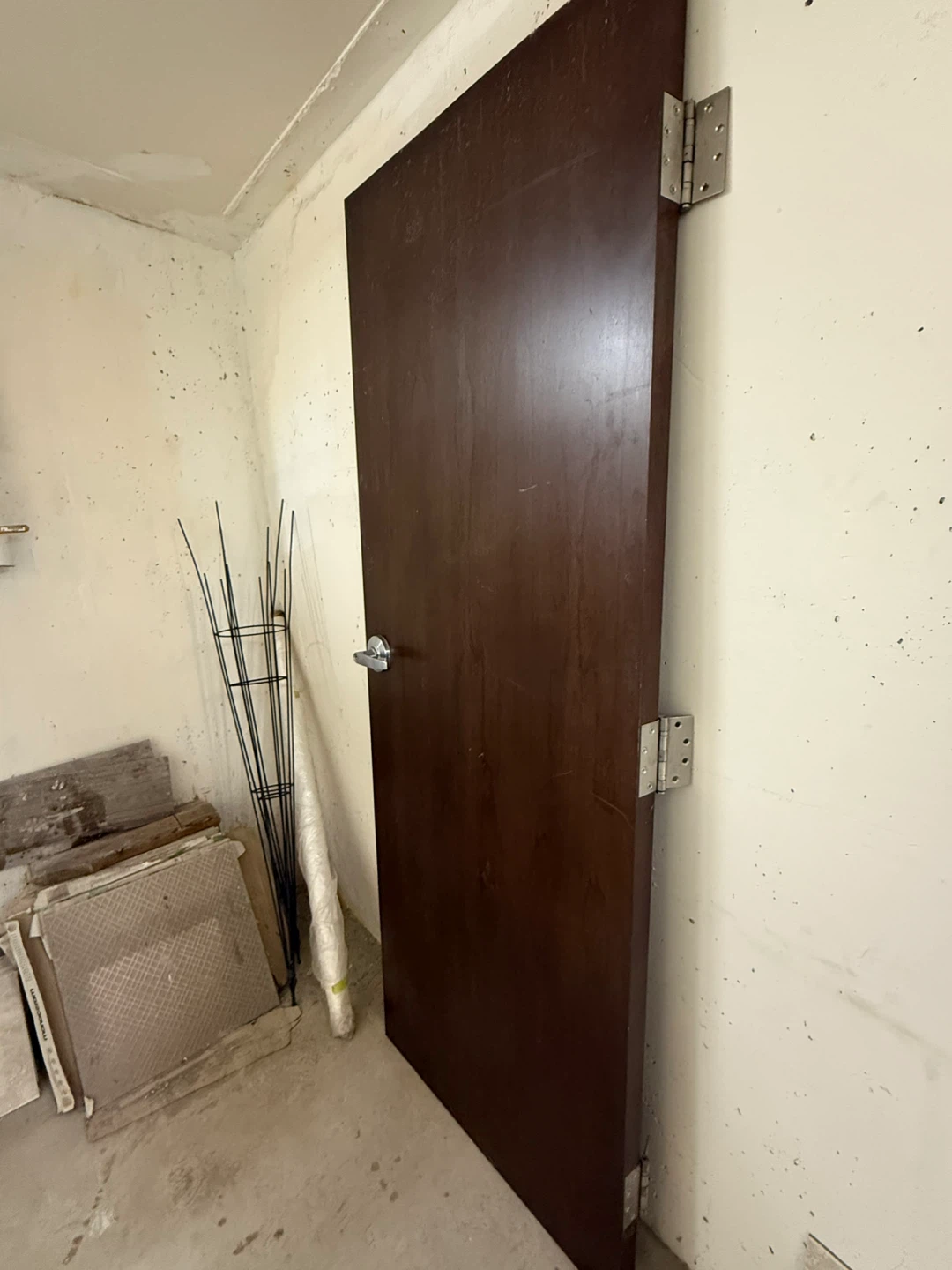 Solid Wood Door with Brushed Nickel Lever - photo 2