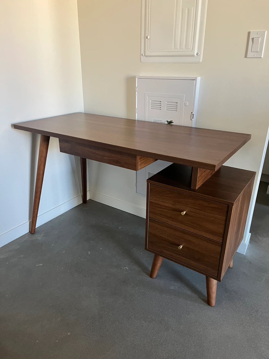 Walnut desk