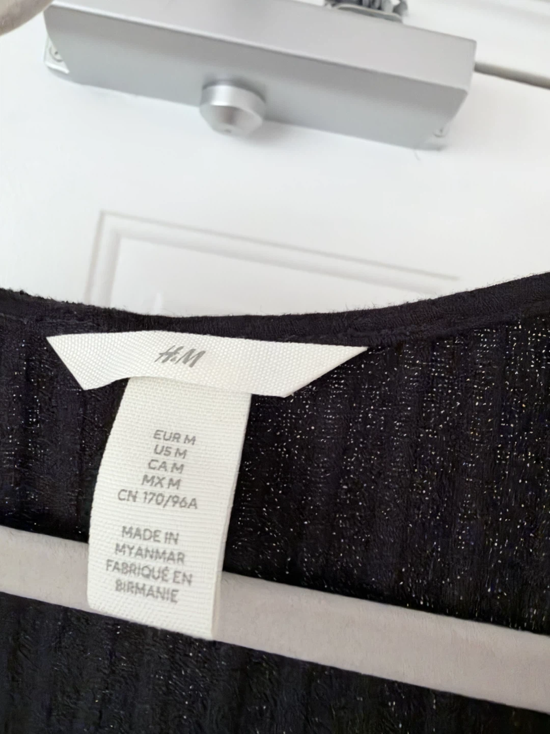 H&M Black Ribbed Dress - photo 2