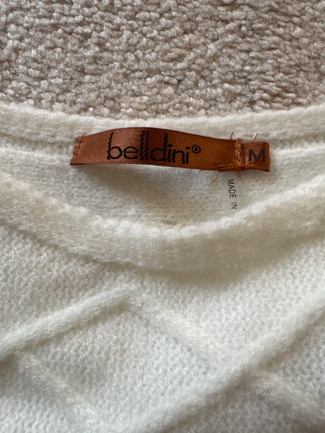 Bellini White Patterned Sweater - photo 3