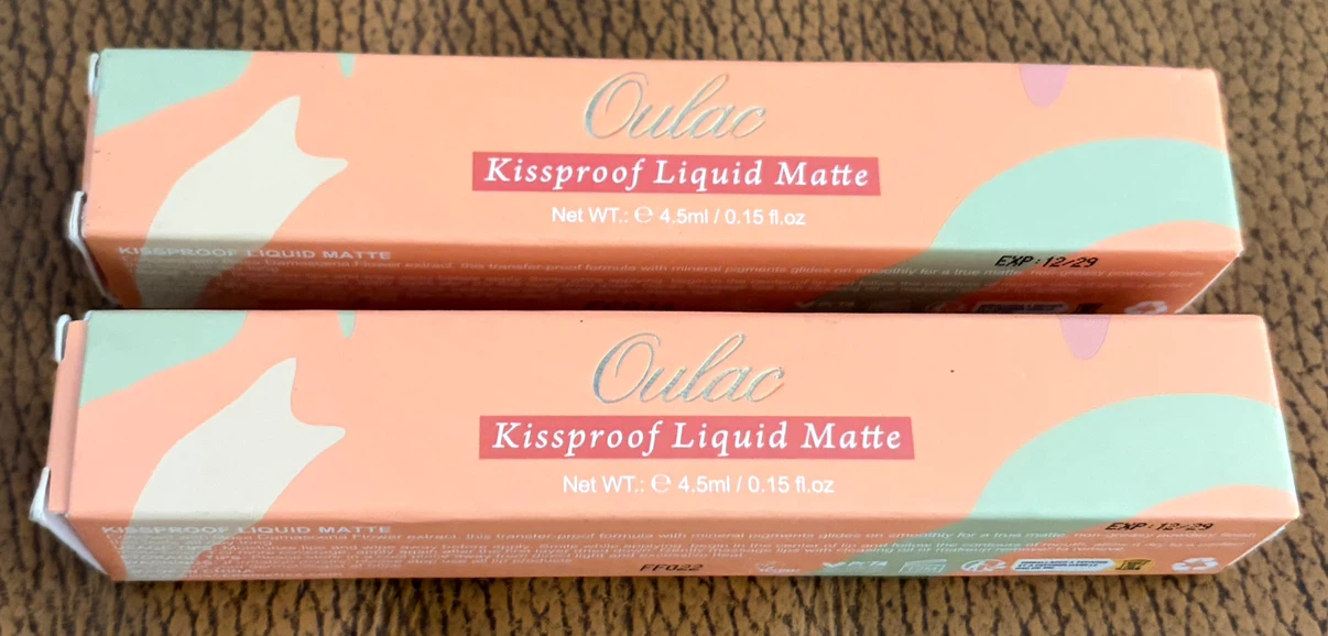 2 Oulac Kissproof Liquid Matte Lipsticks - photo 2