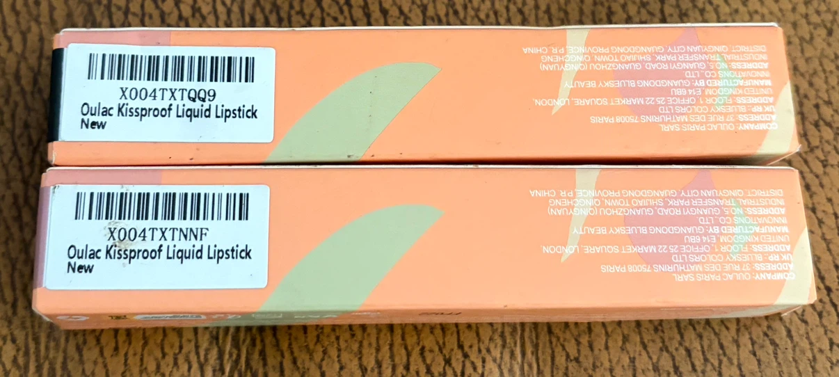 2 Oulac Kissproof Liquid Matte Lipsticks - photo 3