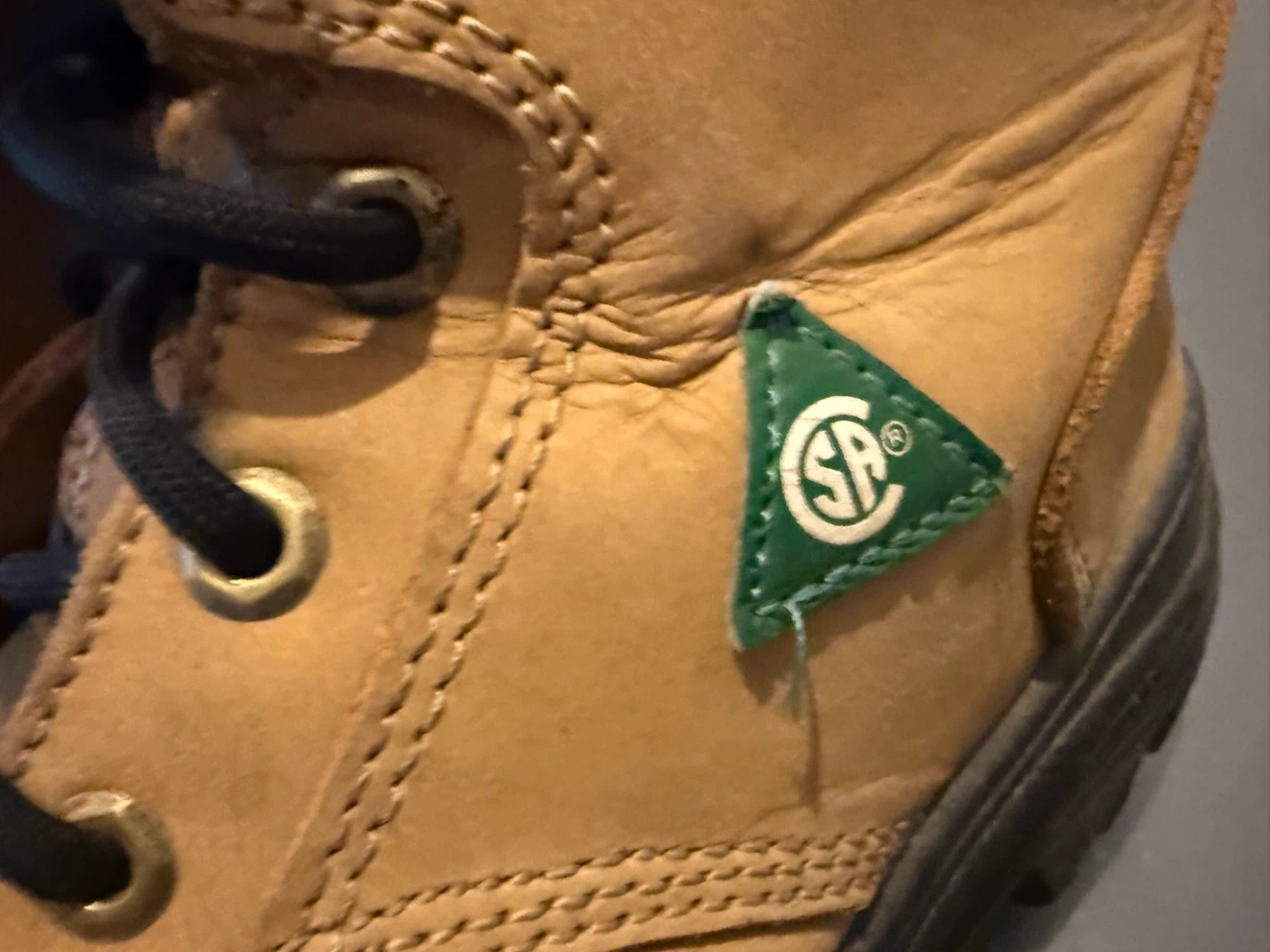 Aggressor Steel Toe Work Boots Size 8 - photo 3
