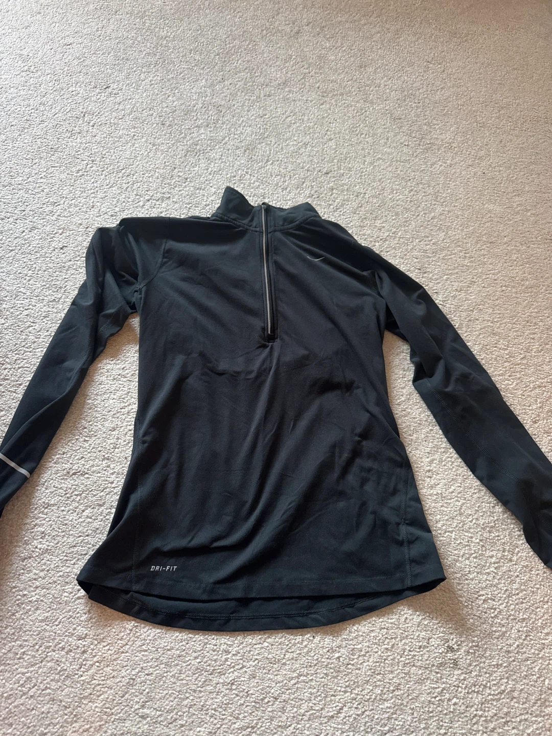 Nike Dri-FIT Running Half-Zip Top - Black